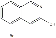 3-Hydroxy-5-bromoisoquinoline Struktur