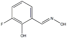 3-FLUORO-2-HYDROXYBENZALDEHYDE OXIME Struktur