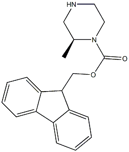 (S)-1-Fmoc-2-methylpiperazine Struktur