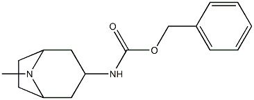 N-Cbz-endo-3-aminotropane Struktur