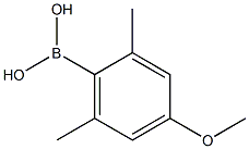 4-METHOXY-2,6-DIMETHYLPHENYLBORONIC ACID Struktur