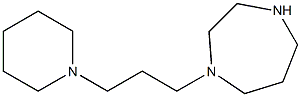 1-(3-Piperidinopropyl)-homopiperazin Struktur