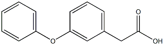 2-(3-phenoxyphenyl)acetic acid Struktur