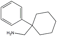 (1-phenylcyclohexyl)methanamine Struktur