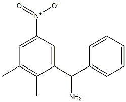 (2,3-dimethyl-5-nitrophenyl)(phenyl)methanamine Struktur