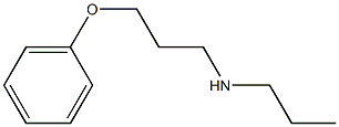 (3-phenoxypropyl)(propyl)amine Struktur