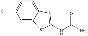 (6-chloro-1,3-benzothiazol-2-yl)urea Struktur