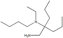 [4-(aminomethyl)heptan-4-yl](butyl)ethylamine Struktur