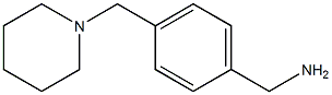 [4-(piperidin-1-ylmethyl)phenyl]methanamine Struktur