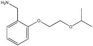 {2-[2-(propan-2-yloxy)ethoxy]phenyl}methanamine Struktur