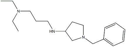 {3-[(1-benzylpyrrolidin-3-yl)amino]propyl}diethylamine Struktur