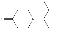 1-(1-ethylpropyl)piperidin-4-one Struktur