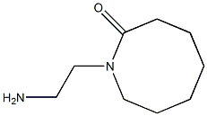 1-(2-aminoethyl)azocan-2-one Struktur