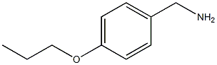 1-(4-propoxyphenyl)methanamine Struktur