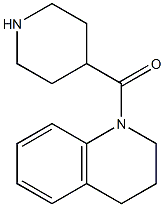 1-(piperidin-4-ylcarbonyl)-1,2,3,4-tetrahydroquinoline Struktur