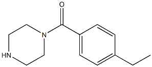 1-[(4-ethylphenyl)carbonyl]piperazine Struktur