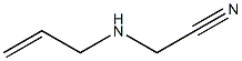 2-(prop-2-en-1-ylamino)acetonitrile Struktur