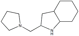 2-(pyrrolidin-1-ylmethyl)-octahydro-1H-indole Struktur