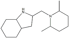 2-[(2,6-dimethylpiperidin-1-yl)methyl]-octahydro-1H-indole Struktur