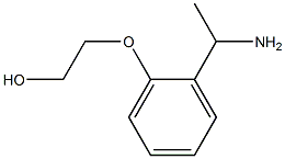 2-[2-(1-aminoethyl)phenoxy]ethan-1-ol Struktur