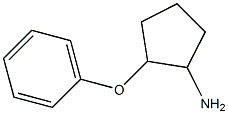 2-phenoxycyclopentanamine Struktur