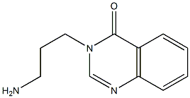 3-(3-aminopropyl)-3,4-dihydroquinazolin-4-one Struktur