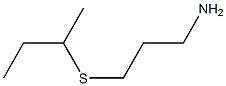 3-(butan-2-ylsulfanyl)propan-1-amine Struktur