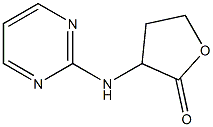 3-(pyrimidin-2-ylamino)oxolan-2-one Struktur