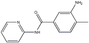 3-amino-4-methyl-N-pyridin-2-ylbenzamide Struktur