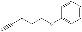 4-(phenylsulfanyl)butanenitrile Struktur