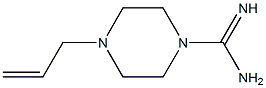 4-(prop-2-en-1-yl)piperazine-1-carboximidamide Struktur