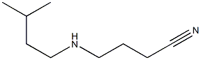 4-[(3-methylbutyl)amino]butanenitrile Struktur