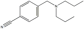 4-[(dipropylamino)methyl]benzonitrile Struktur