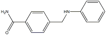 4-[(phenylamino)methyl]benzamide Struktur