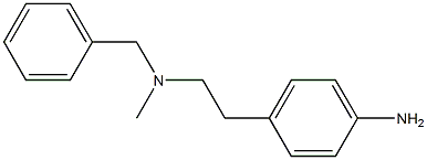 4-{2-[benzyl(methyl)amino]ethyl}aniline Struktur