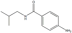 4-amino-N-isobutylbenzamide Struktur