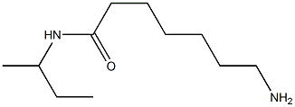 7-amino-N-(sec-butyl)heptanamide Struktur