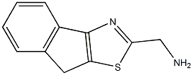 8H-indeno[1,2-d][1,3]thiazol-2-ylmethanamine Struktur