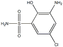 amino-N-(5-chloro-2-hydroxyphenyl)sulfonamide Struktur