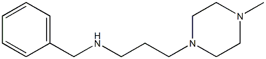 benzyl[3-(4-methylpiperazin-1-yl)propyl]amine Struktur