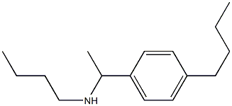 butyl[1-(4-butylphenyl)ethyl]amine Struktur