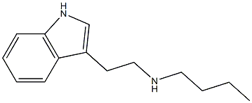 butyl[2-(1H-indol-3-yl)ethyl]amine Struktur