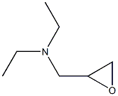 diethyl(oxiran-2-ylmethyl)amine Struktur