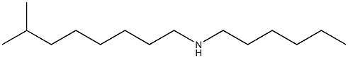 hexyl(7-methyloctyl)amine Struktur