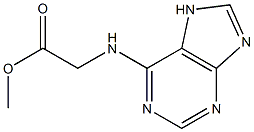 methyl 2-(7H-purin-6-ylamino)acetate Struktur