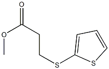 methyl 3-(thiophen-2-ylsulfanyl)propanoate Struktur