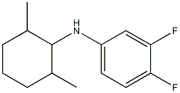 N-(2,6-dimethylcyclohexyl)-3,4-difluoroaniline Struktur