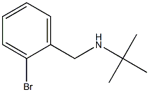 N-(2-bromobenzyl)-N-(tert-butyl)amine Struktur