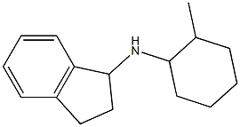 N-(2-methylcyclohexyl)-2,3-dihydro-1H-inden-1-amine Struktur