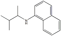 N-(3-methylbutan-2-yl)naphthalen-1-amine Struktur